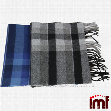 Tartan Cashmere Plaid Blanket Scarf